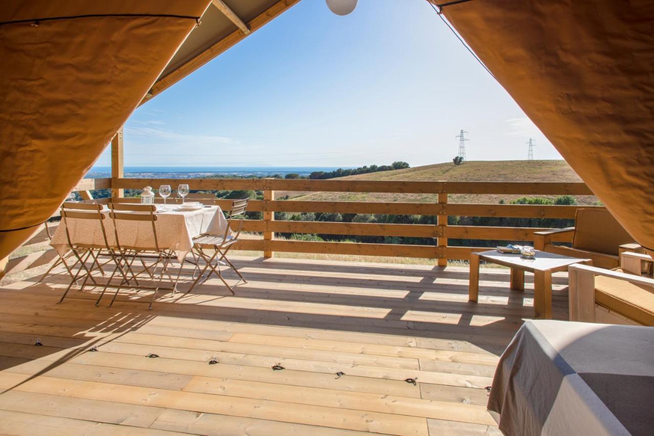 Hotel Glamping Debbiare à Riparbella Extérieur photo