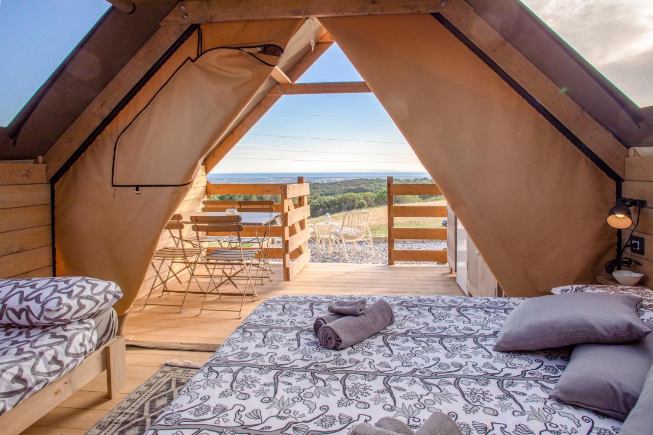 Hotel Glamping Debbiare à Riparbella Extérieur photo