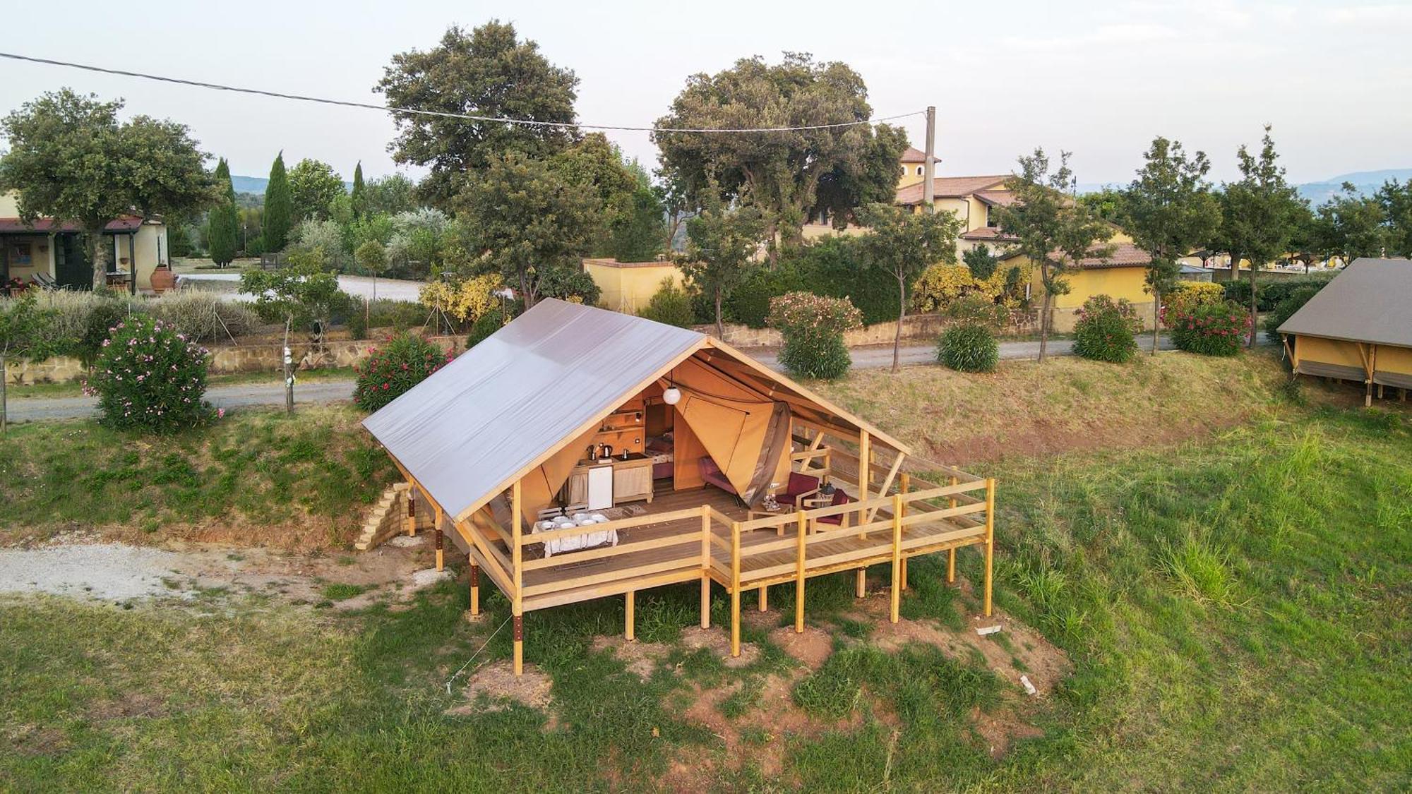 Hotel Glamping Debbiare à Riparbella Extérieur photo