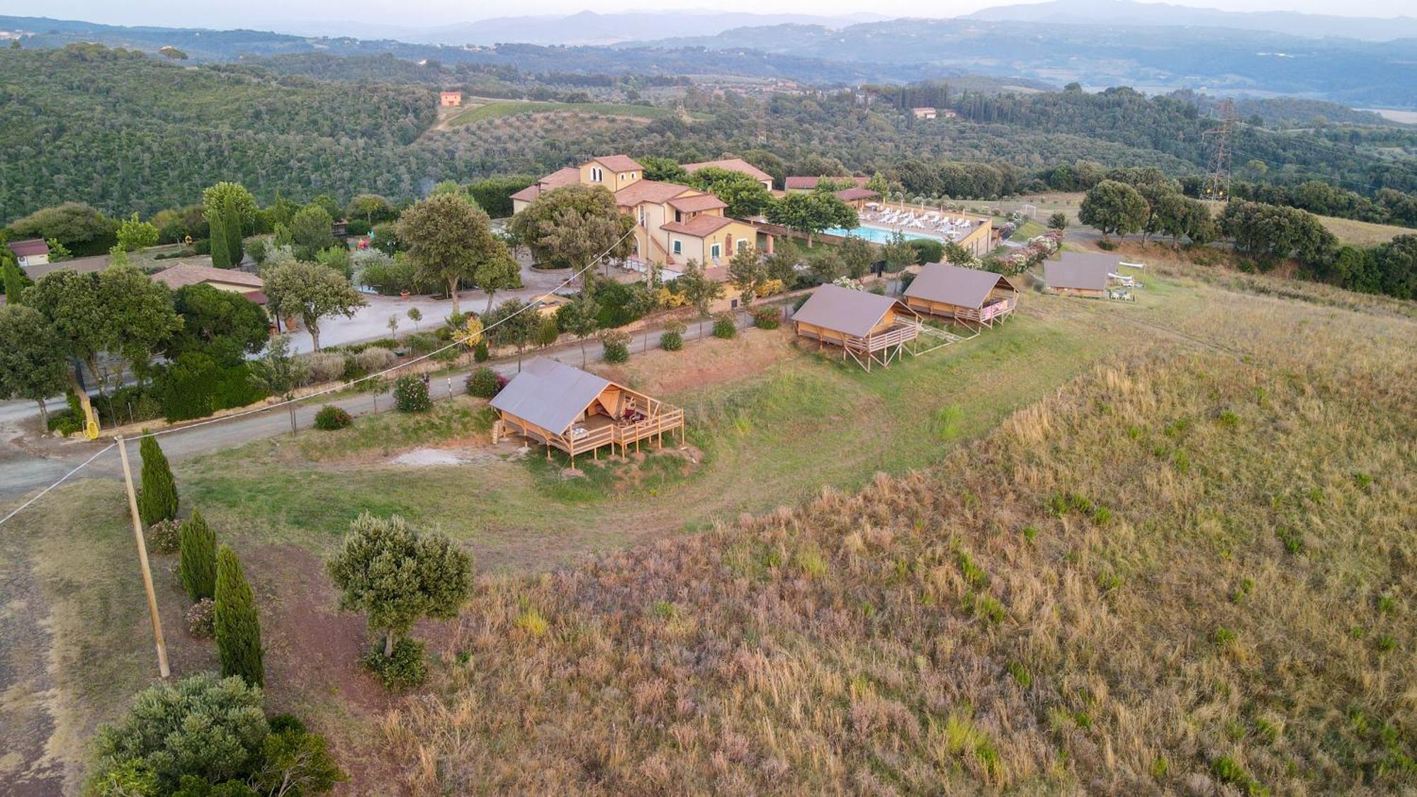 Hotel Glamping Debbiare à Riparbella Extérieur photo