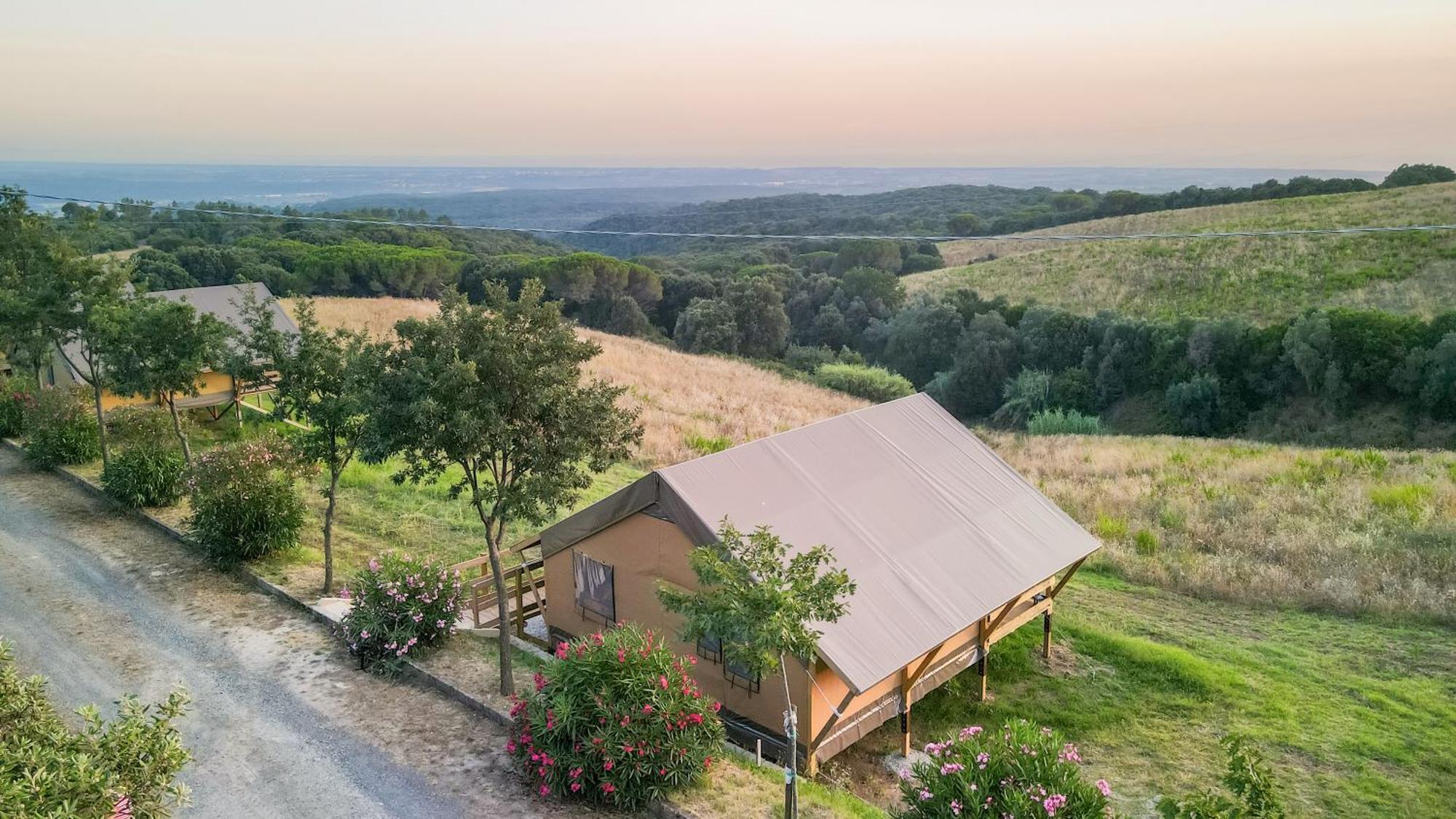 Hotel Glamping Debbiare à Riparbella Extérieur photo