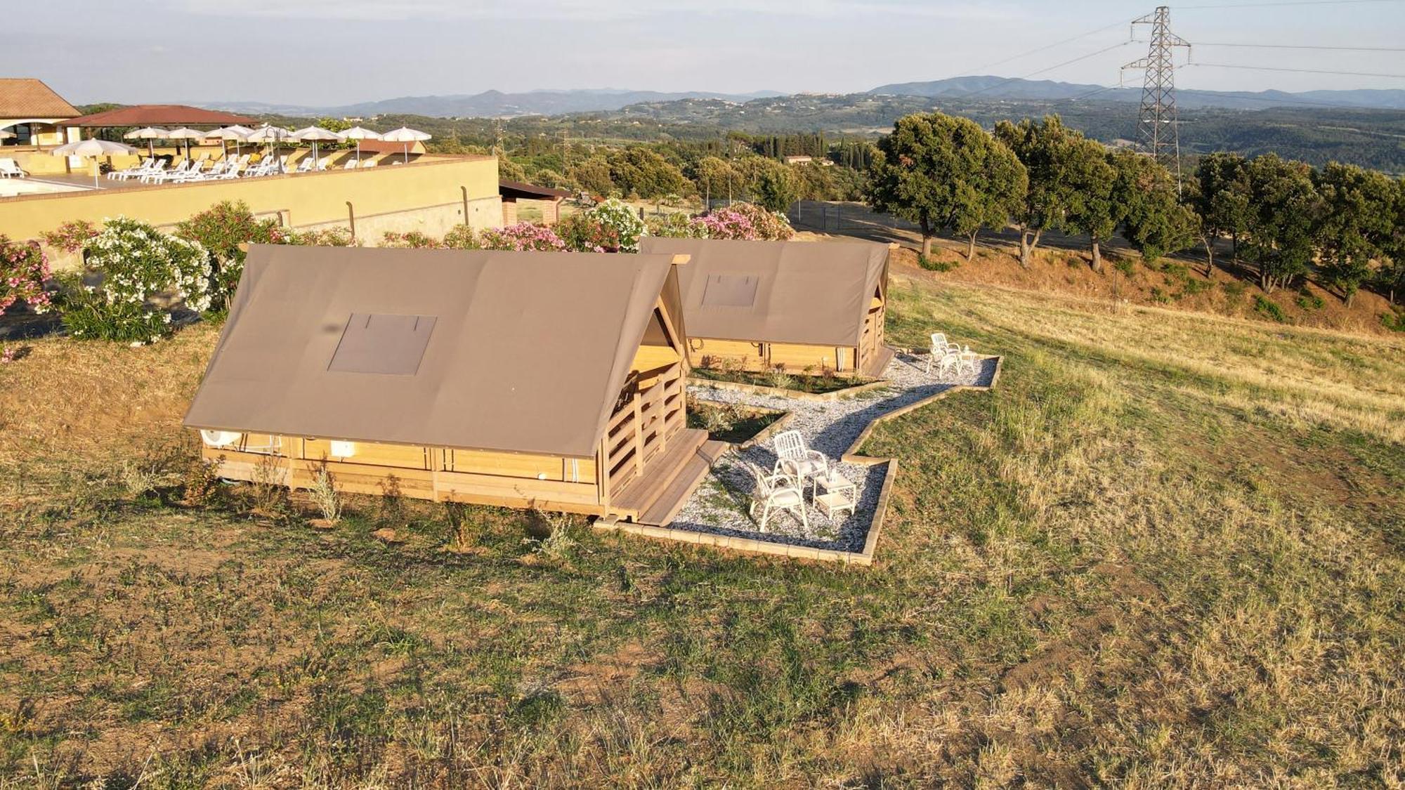 Hotel Glamping Debbiare à Riparbella Extérieur photo